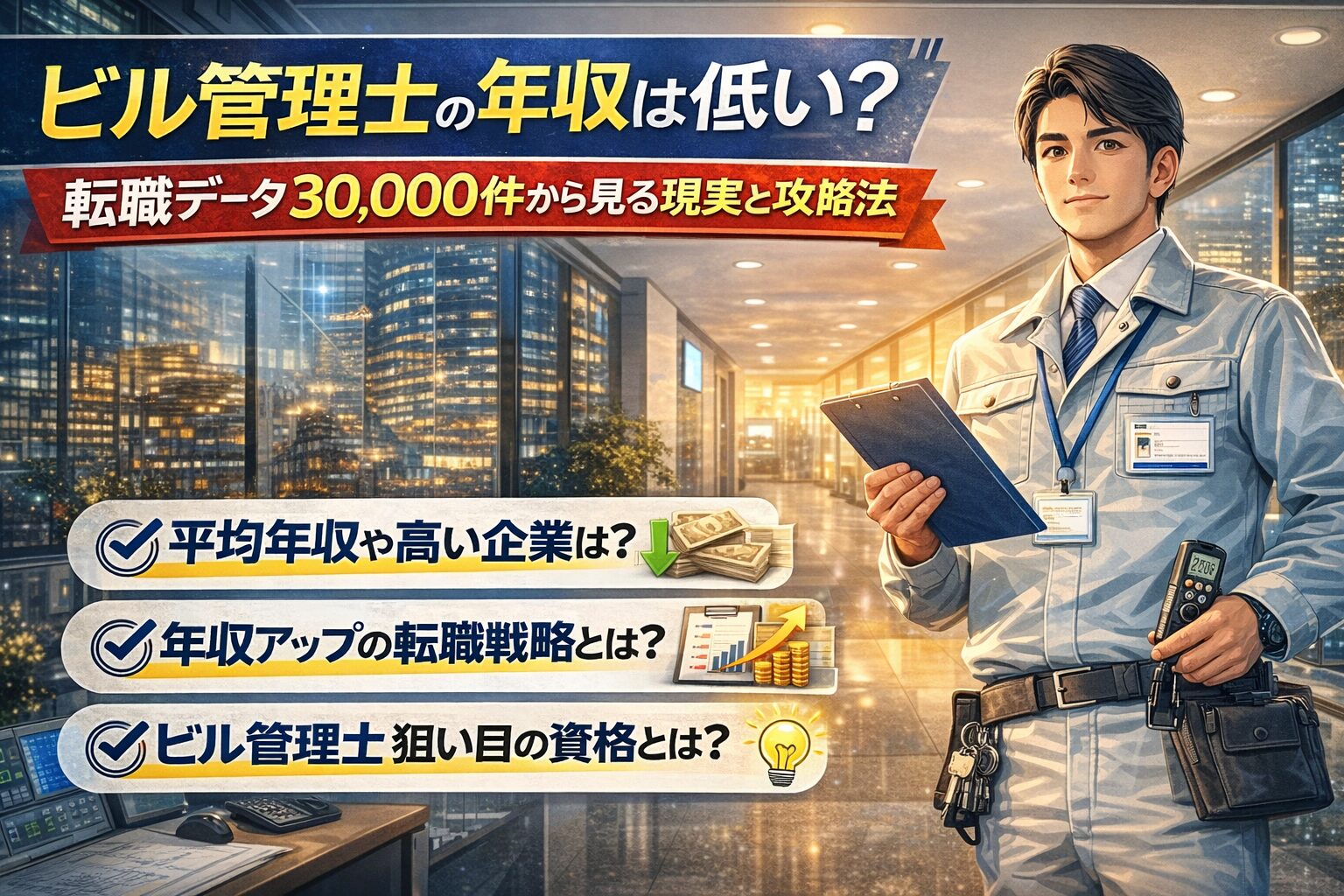 ビル管理士 年収