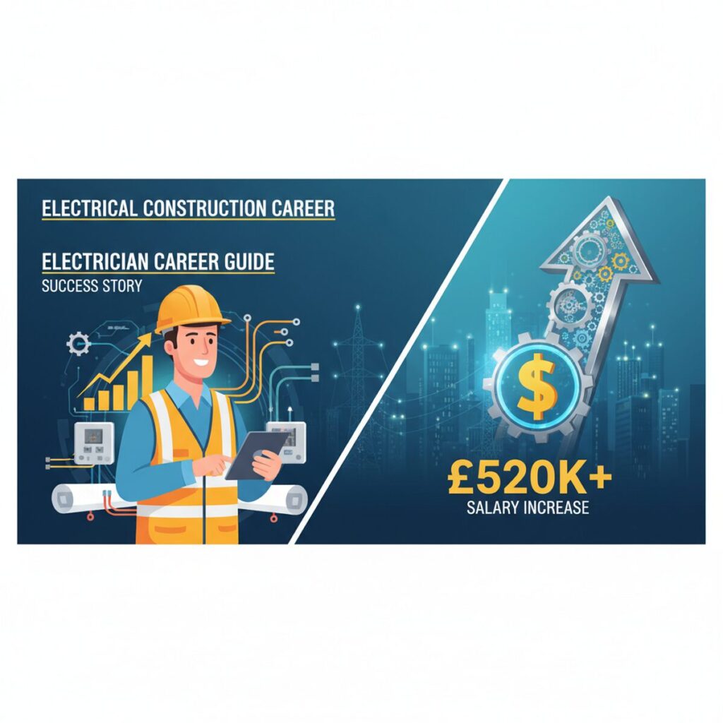 記事「第一種電気工事士の転職ガイド決定版 – 年収520万円成功者の実体験付き」のアイキャッチ