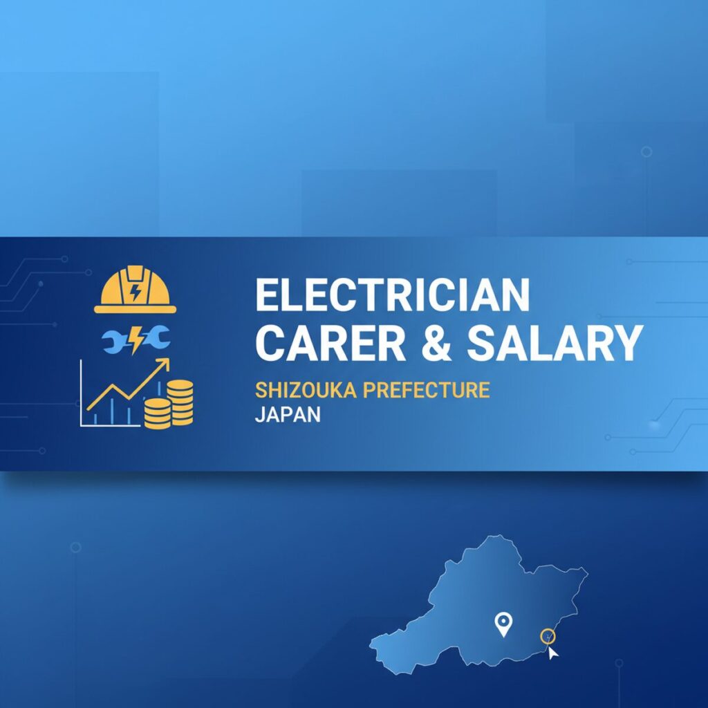 記事「電気工事士の求人・年収｜静岡県の大手企業と転職事情【地域別ガイド】」のアイキャッチ