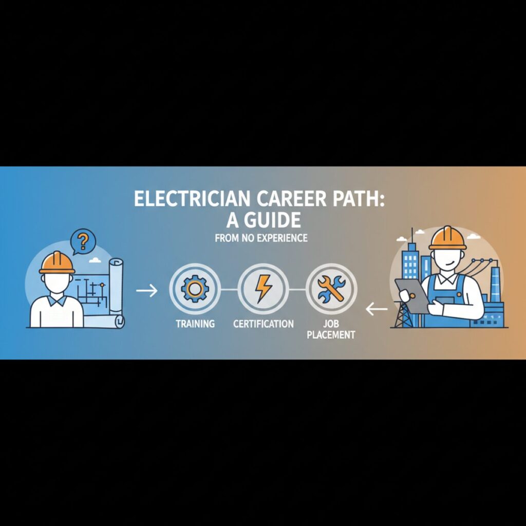 記事「未経験から電気工事士になるには？調べてみた！」のアイキャッチ