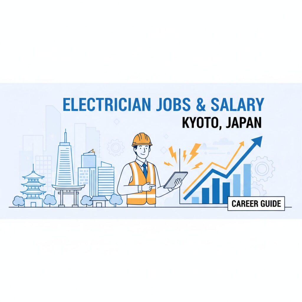 記事「電気工事士の求人・年収｜京都府の大手企業と転職事情【地域別ガイド】」のアイキャッチ