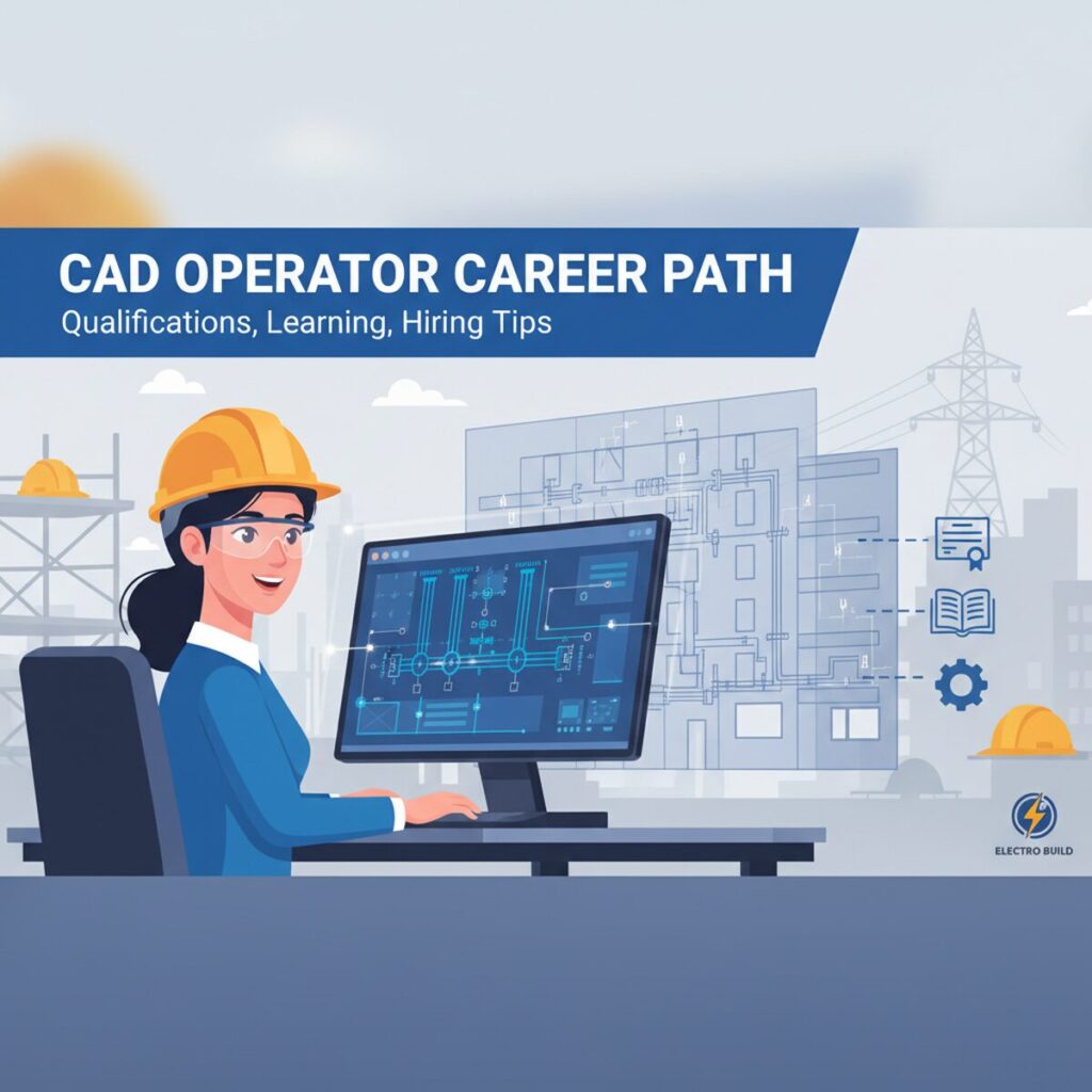 記事「未経験からCADオペレーターになるには？必要な資格・学習法・採用されるコツ」のアイキャッチ