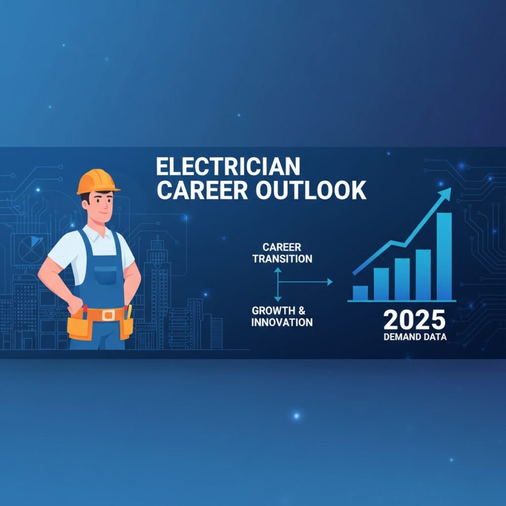 記事「電気工事士の将来性は高い？2025年需要データと転職のリアル」のアイキャッチ
