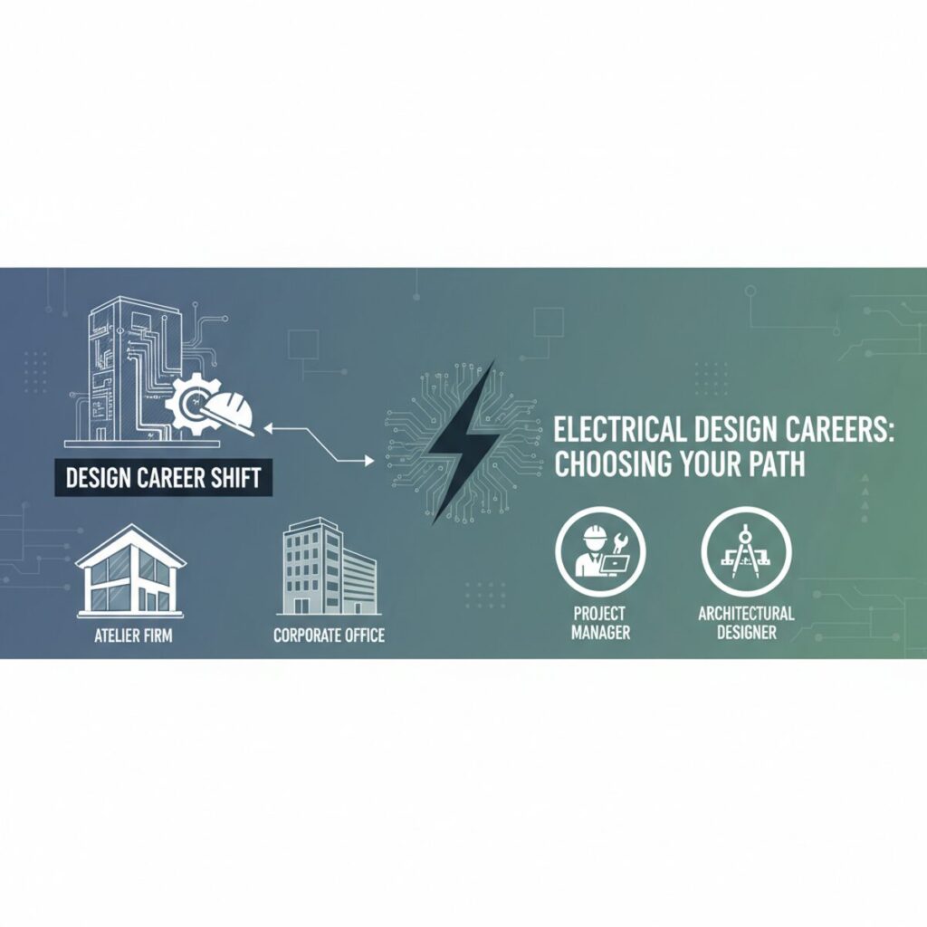 記事「意匠設計に転職するには？アトリエ系と組織設計事務所の選び方ガイド」のアイキャッチ