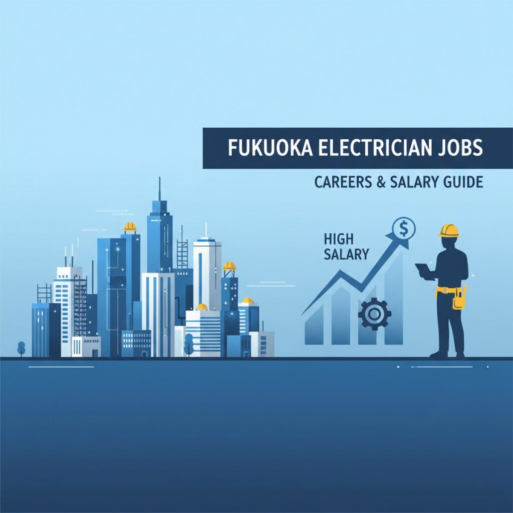 記事「電気工事士の求人・年収｜福岡県の大手企業と転職事情【地域別ガイド】」のアイキャッチ